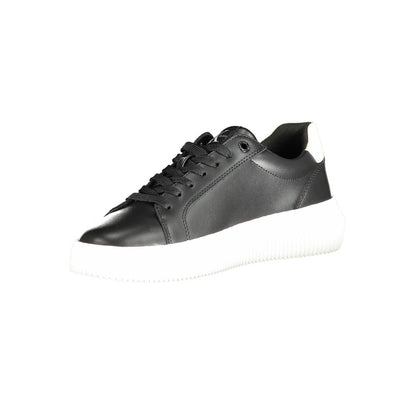 Calvin Klein Black Polyester Athletic Sneakers