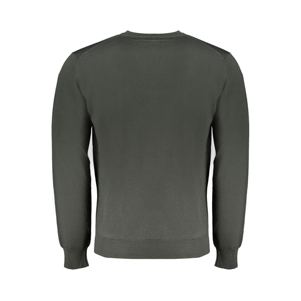 Harmont & Blaine Green Wool Sweatshirt