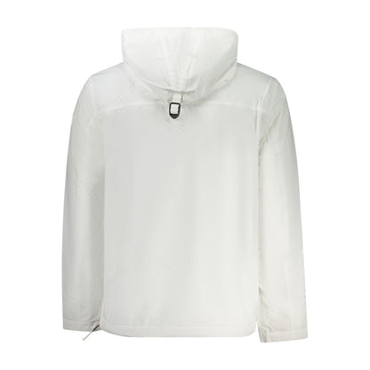 Napapijri White Polyamide Shell Jacket