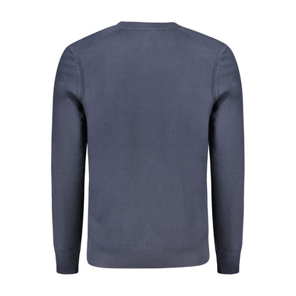 Hugo Boss Blue Cotton Sweatshirt