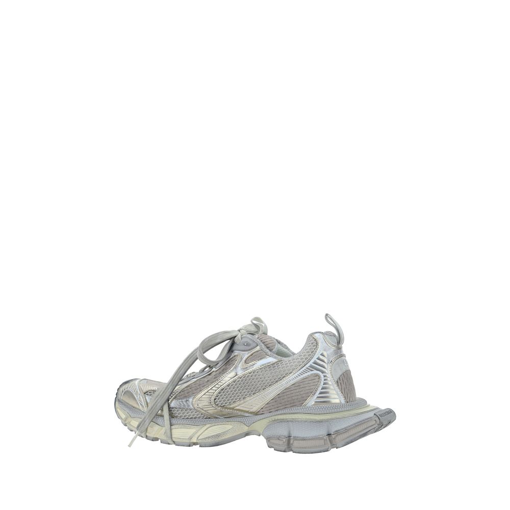 Balenciaga Gray Polyester Athletic Sneakers Balenciaga