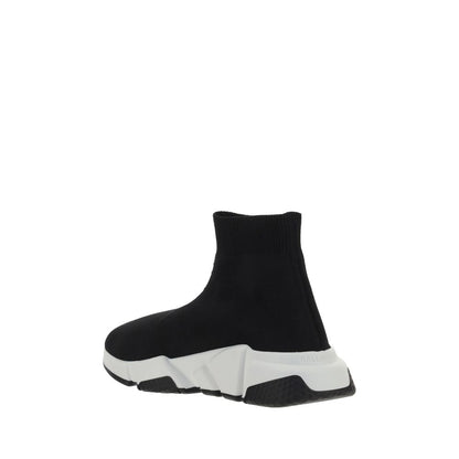 Balenciaga Black Polyester Athletic Sneakers