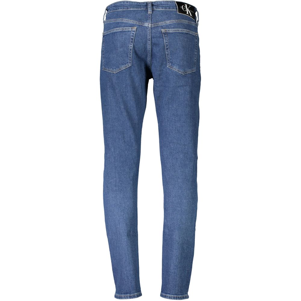 Calvin Klein Blu Cotton Men Jeans Calvin Klein