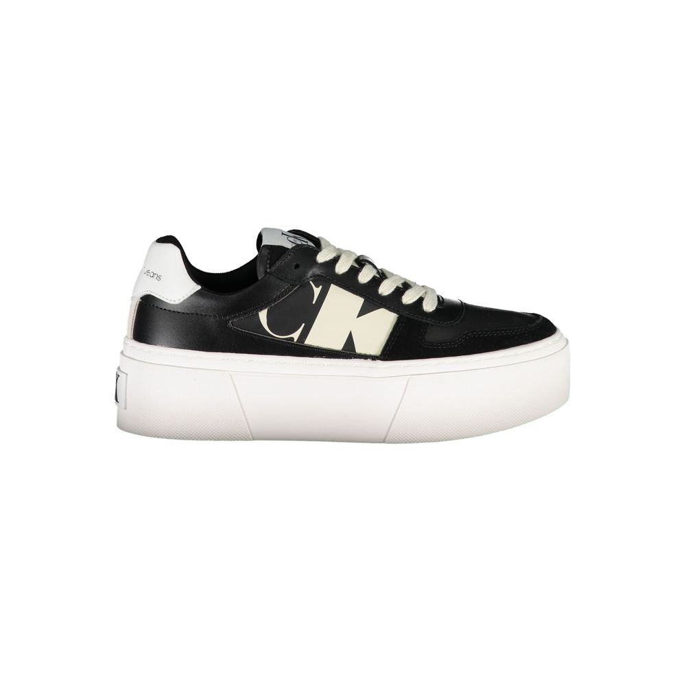 Calvin Klein Black Polyester Women Sneaker Calvin Klein