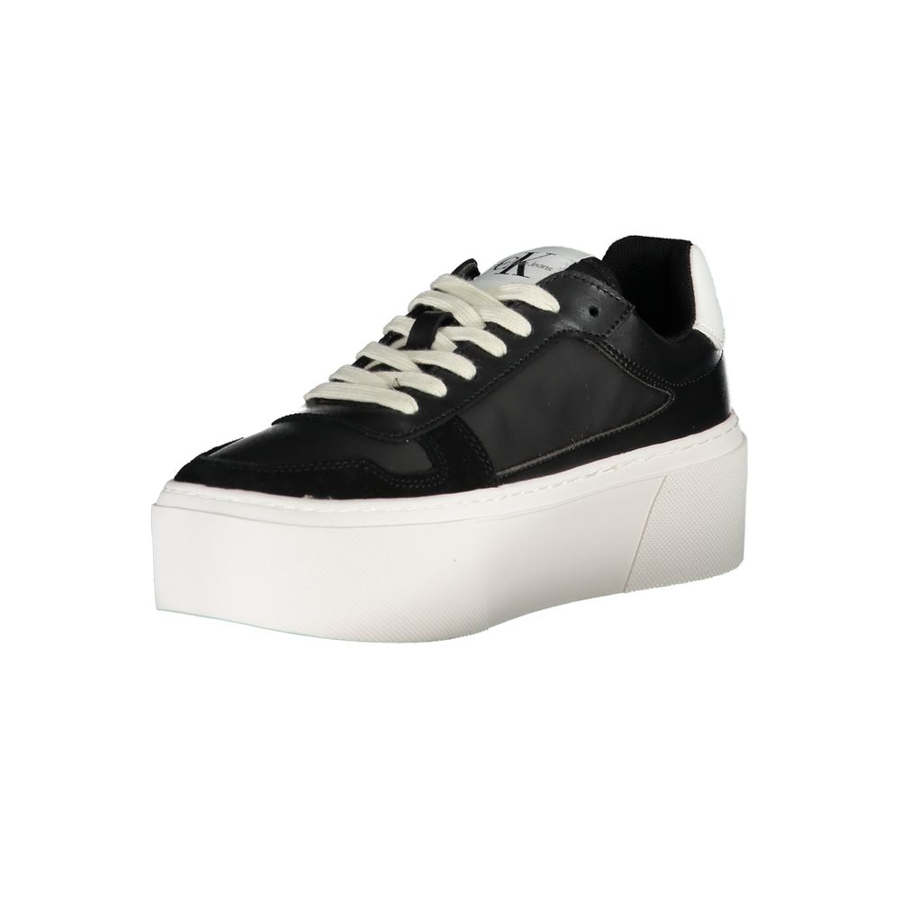 Calvin Klein Black Polyester Women Sneaker Calvin Klein