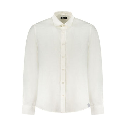 North Sails Bianco Linen Mens Shirt