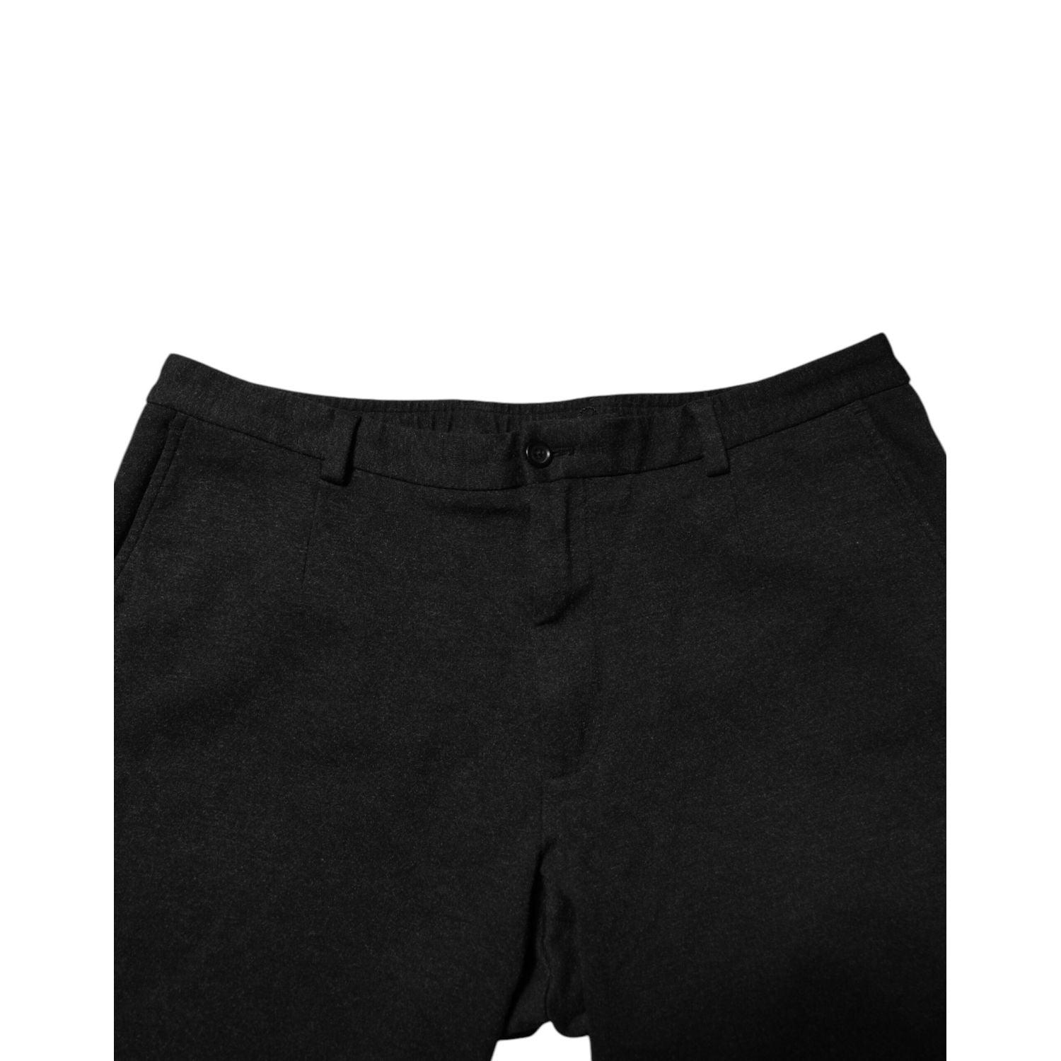 Dolce & Gabbana Dark Gray Viscose Dress Men Pants