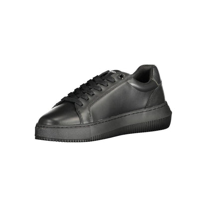 Calvin Klein Black Polyester Sneaker