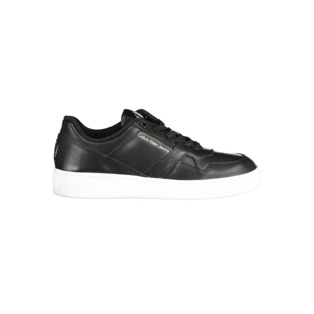Calvin Klein Black Polyester Mens Sneaker