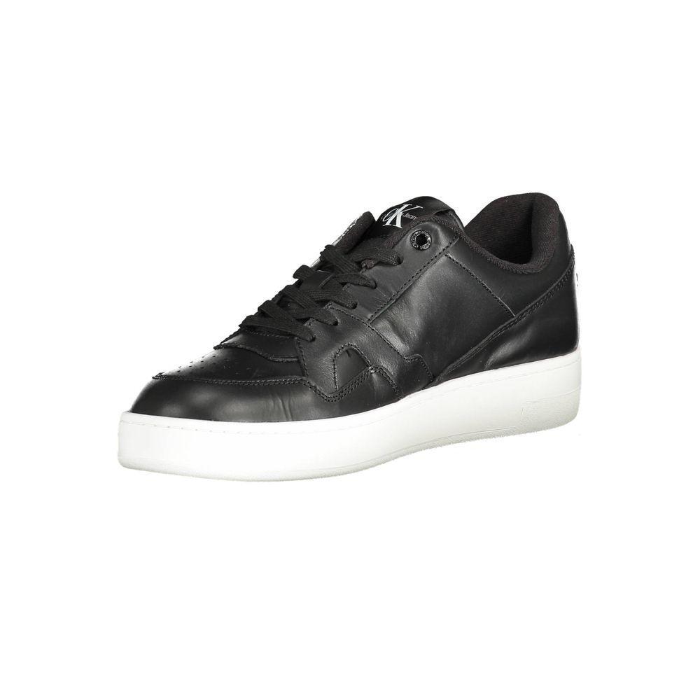 Calvin Klein Black Polyester Mens Sneaker