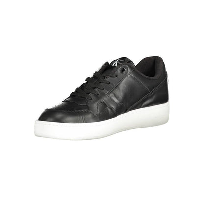 Calvin Klein Black Polyester Mens Sneaker