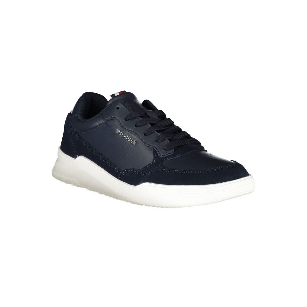 Tommy Hilfiger Blue Polyester Athletic Sneakers