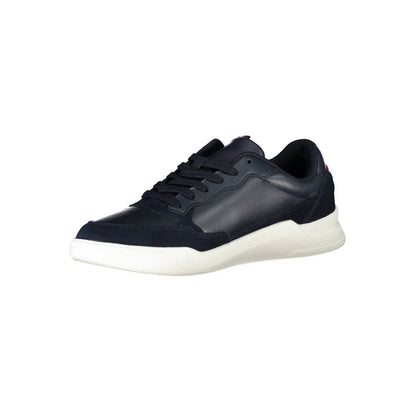 Tommy Hilfiger Blue Polyester Athletic Sneakers