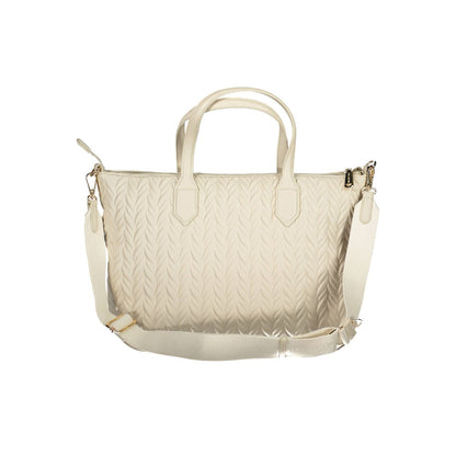 Mario Valentino White Polyurethane Women Handbag