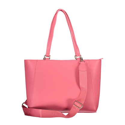 Mario Valentino Rosa Polyurethane Women Handbag