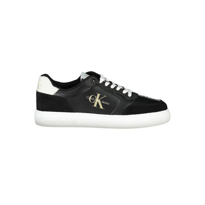 Calvin Klein Black Polyester Men's Sneaker