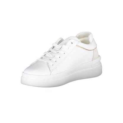 Tommy Hilfiger Bianco Polyester Women Sneaker Tommy Hilfiger