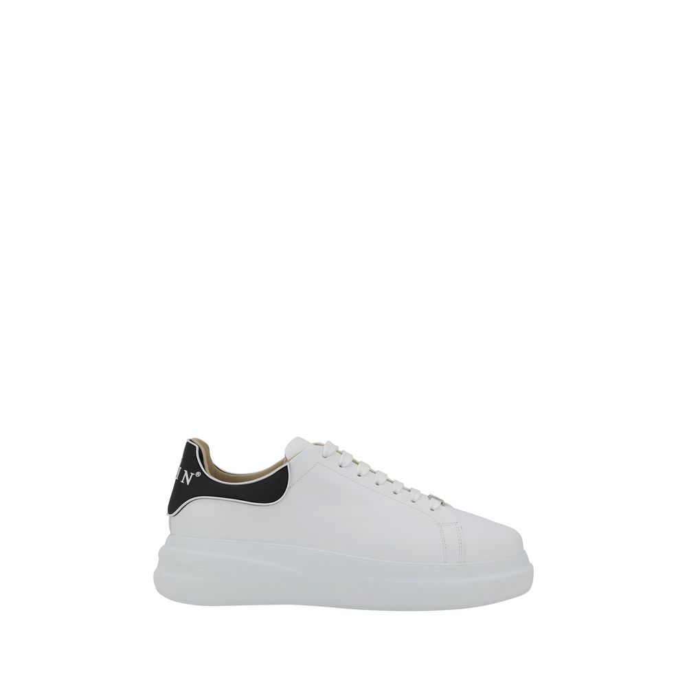 Philipp Plein White Rubber Low Top Sneakers 1728,72470364320,EU40/US7,Low Tops - Sneakers - Shoes,Men,New with tags,Philipp Plein,Shoes,Sneakers - Shoes,White
