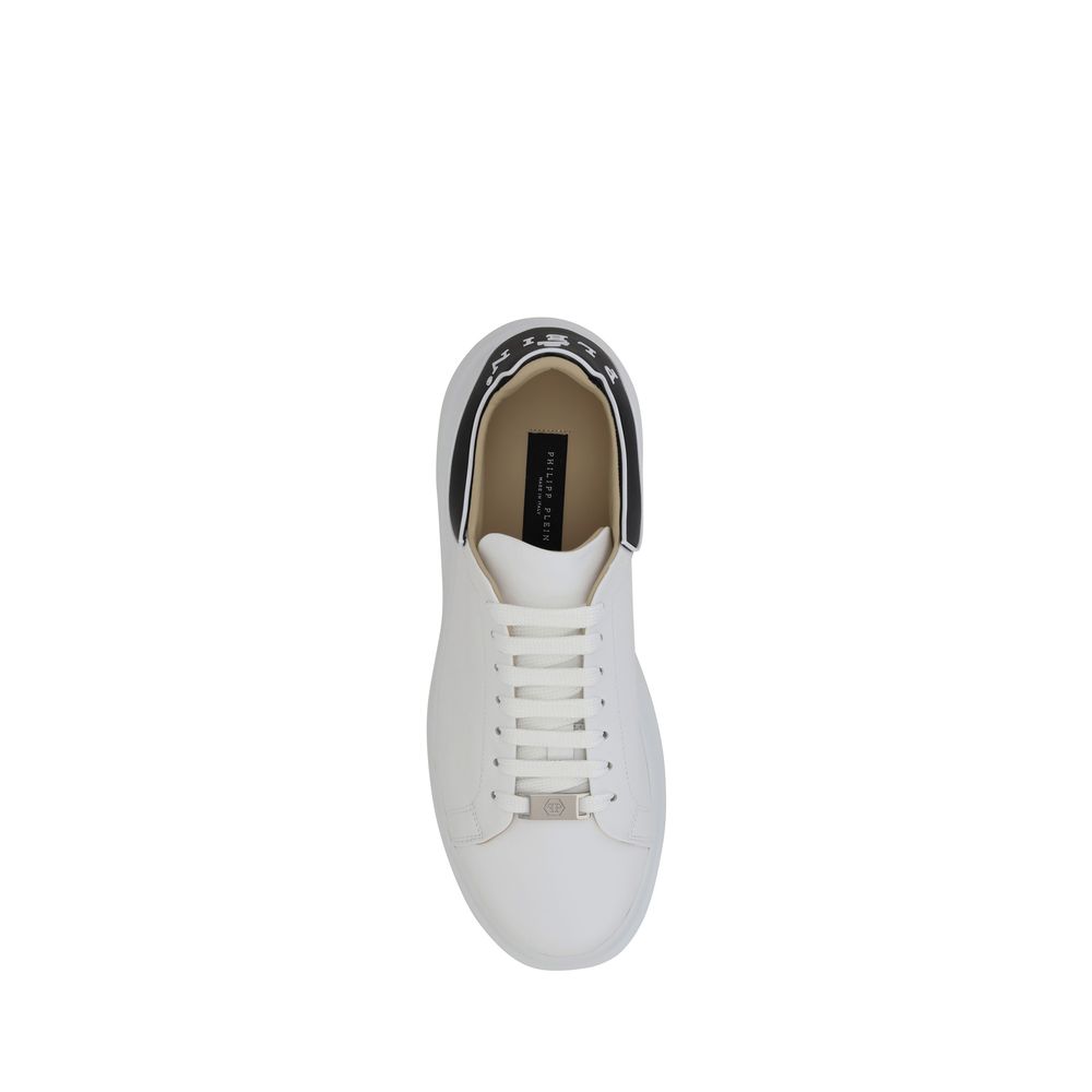 Philipp Plein White Rubber Low Top Sneakers 1728,72470364320,EU40/US7,Low Tops - Sneakers - Shoes,Men,New with tags,Philipp Plein,Shoes,Sneakers - Shoes,White