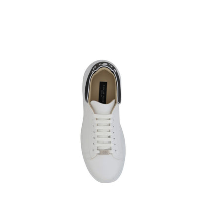 Philipp Plein White Rubber Low Top Sneakers 1728,72470364320,EU40/US7,Low Tops - Sneakers - Shoes,Men,New with tags,Philipp Plein,Shoes,Sneakers - Shoes,White