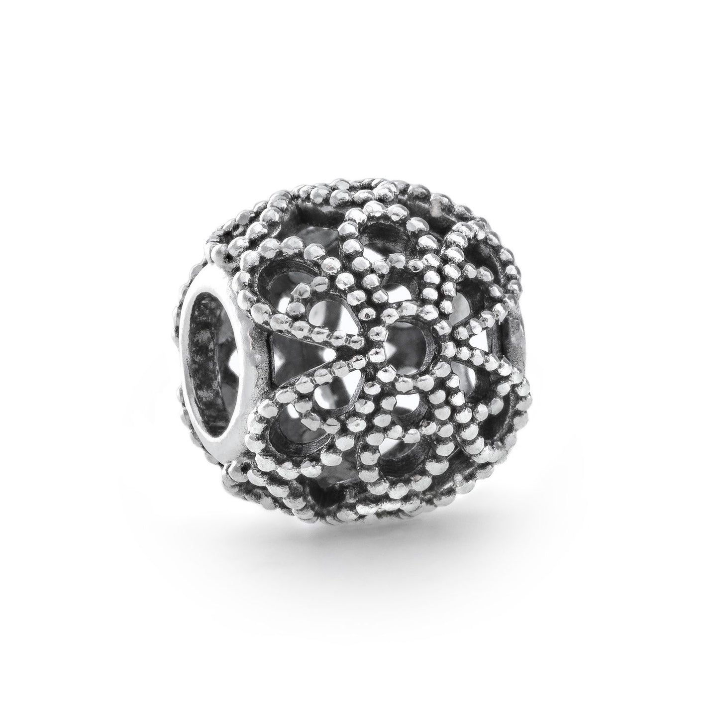 PANDORA Mod. OPENWORK FLOWER CHARM-0