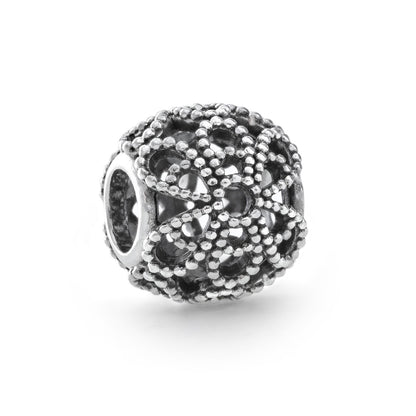 PANDORA Mod. OPENWORK FLOWER CHARM-0