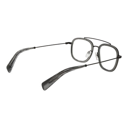 Yohji Yamamoto Gray Plastic Glasses (Frames) Yohji Yamamoto