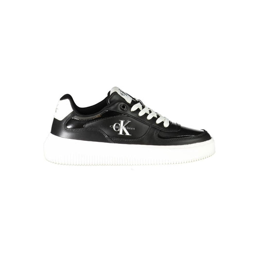 Calvin Klein Black Polyester Athletic Sneakers