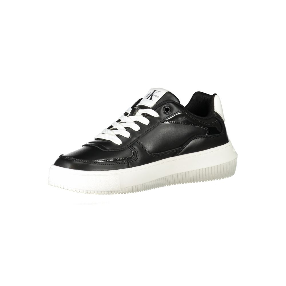 Calvin Klein Black Polyester Athletic Sneakers