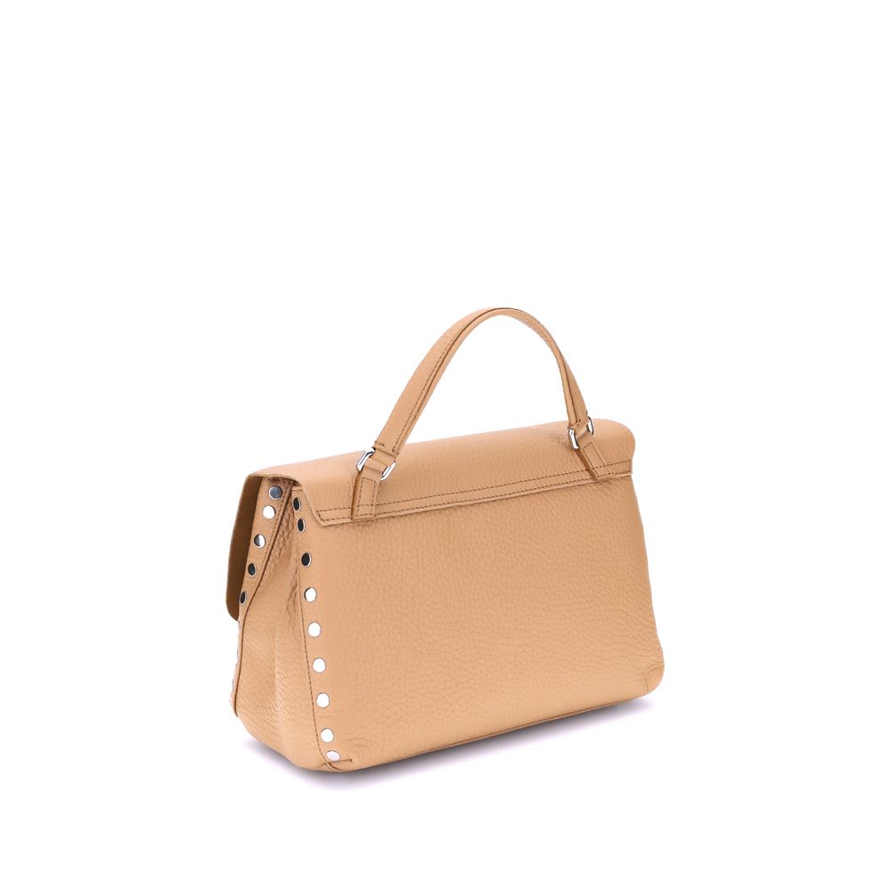 Zanellato Beige Calf Leather Bos Taurus Handbag