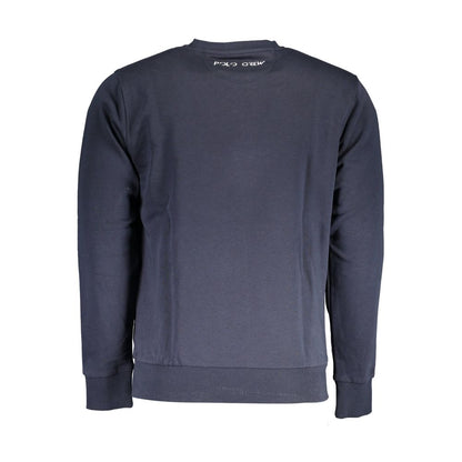 La Martina Black Cotton Men's Sweatshirt La Martina