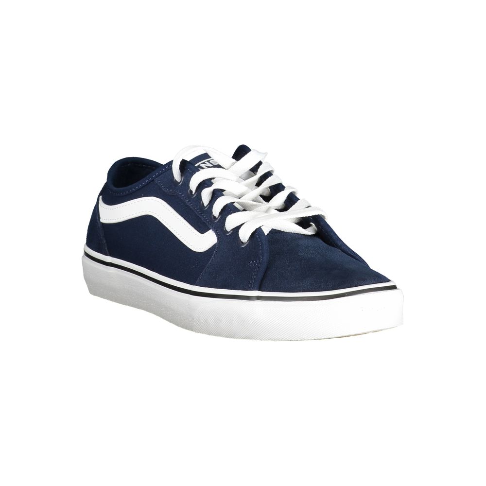 Vans Blue Polyester Low Top Sneakers