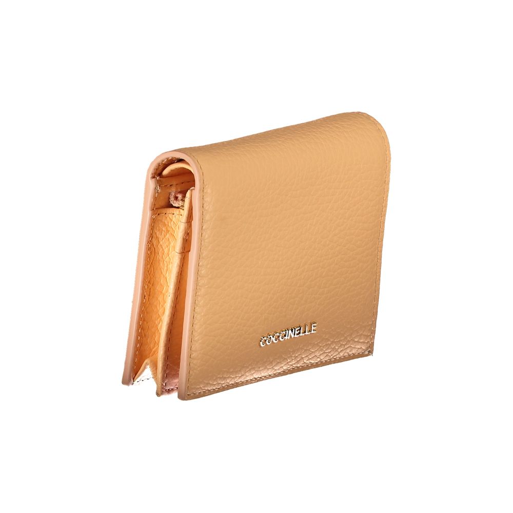 Coccinelle Orange Leather Leather Wallet