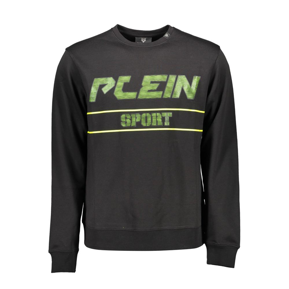 Plein Sport Black Cotton Sweatshirt