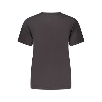 Calvin Klein Black Cotton Women T-Shirt
