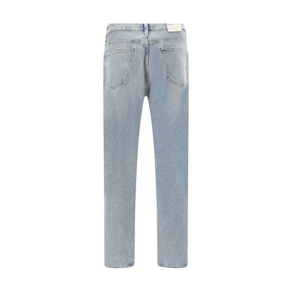 Agolde Light Blue Cotton Skinny Jeans