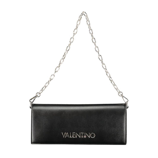 Mario Valentino Black Polyurethane Women Handbag