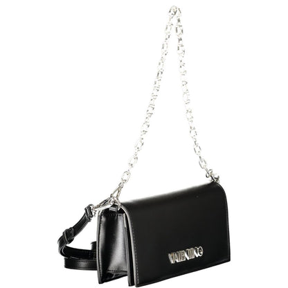 Mario Valentino Black Polyurethane Women Handbag