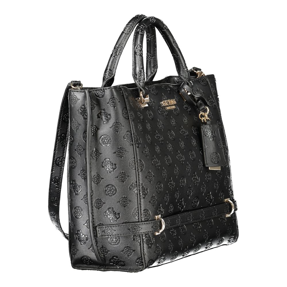 Guess Jeans Black Polyurethane Women Handbag