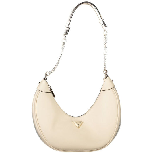 Guess Jeans Beige Polyurethane Women Handbag 1728,67403481248,Bags,Beige,Guess Jeans,Handbags - Bags,New with tags,Women