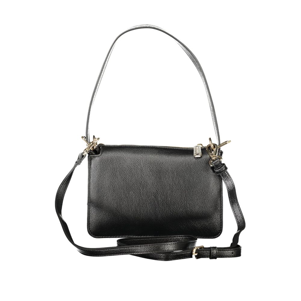 Mario Valentino Black Polyurethane Women Handbag