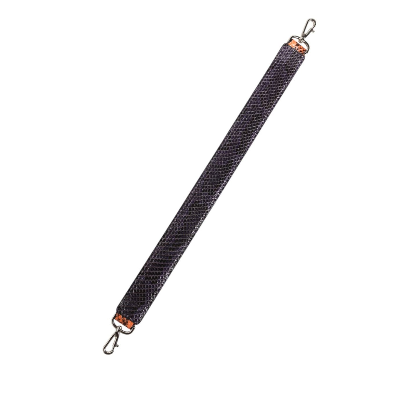 Dolce & Gabbana Orange Exotic Leather Bag Shoulder Strap