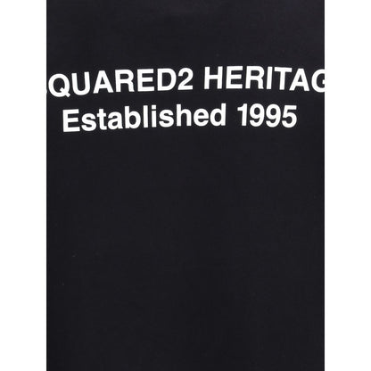 Dsquared² Black Cotton Sweatshirt