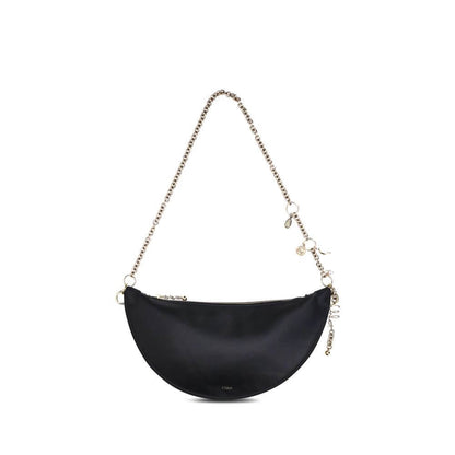 Chloé Black Calf Leather Bos Taurus Shoulder Bag