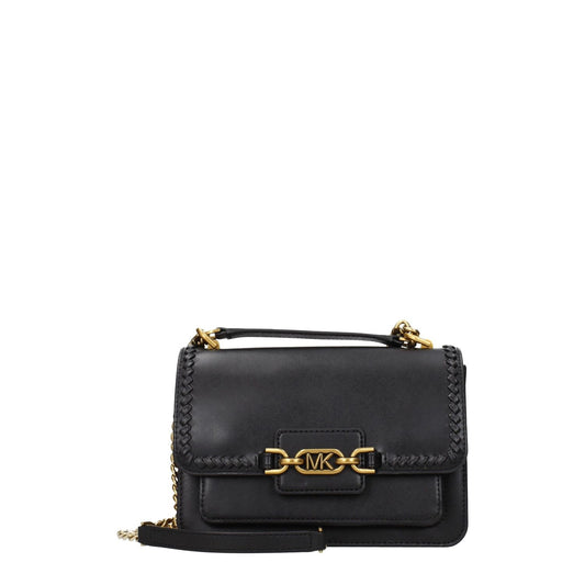 Michael Kors Black Leather Shoulder Bag
