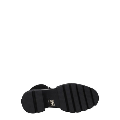 Stuart Weitzman Black Leather Ankle Boots