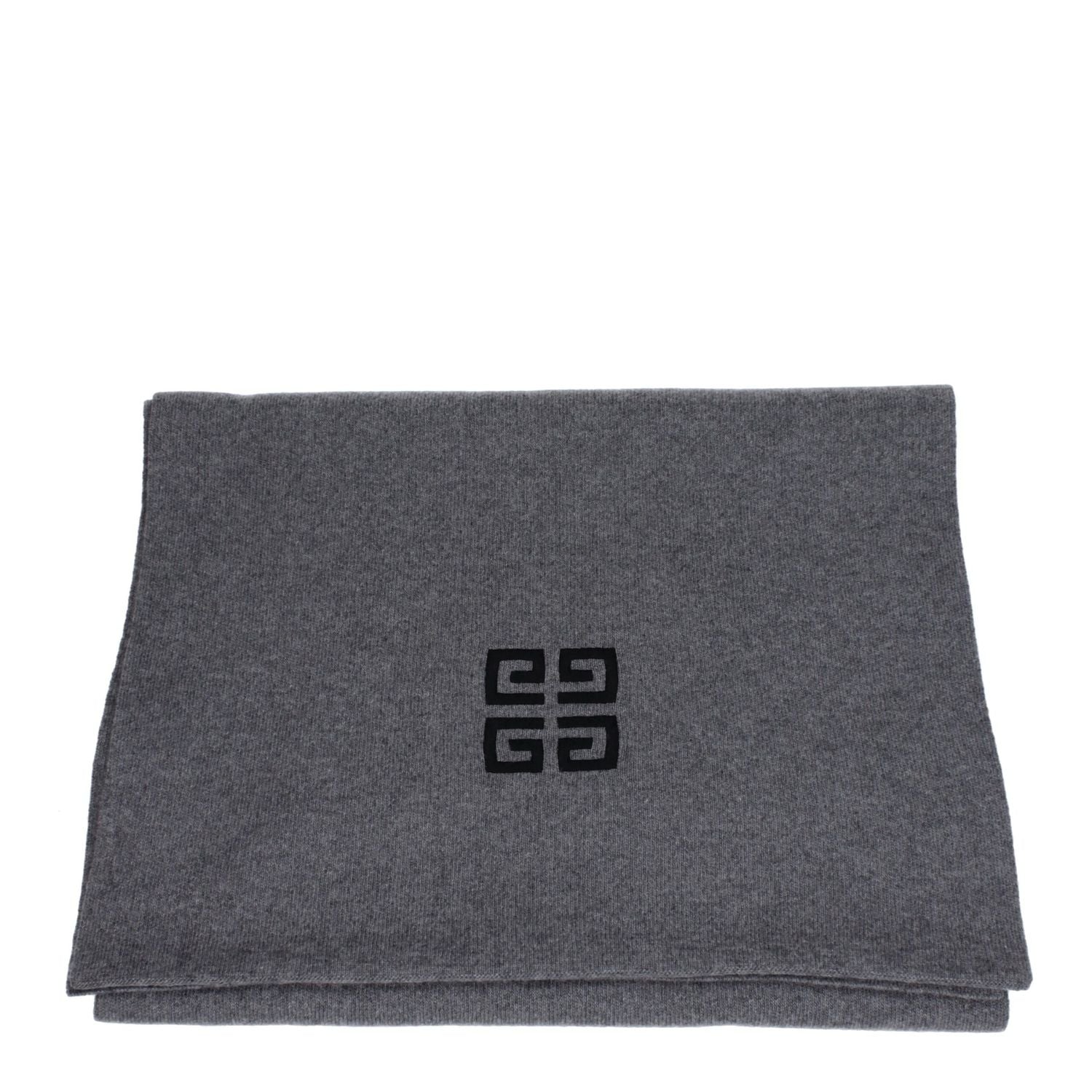 Givenchy Gray Wool Scarf