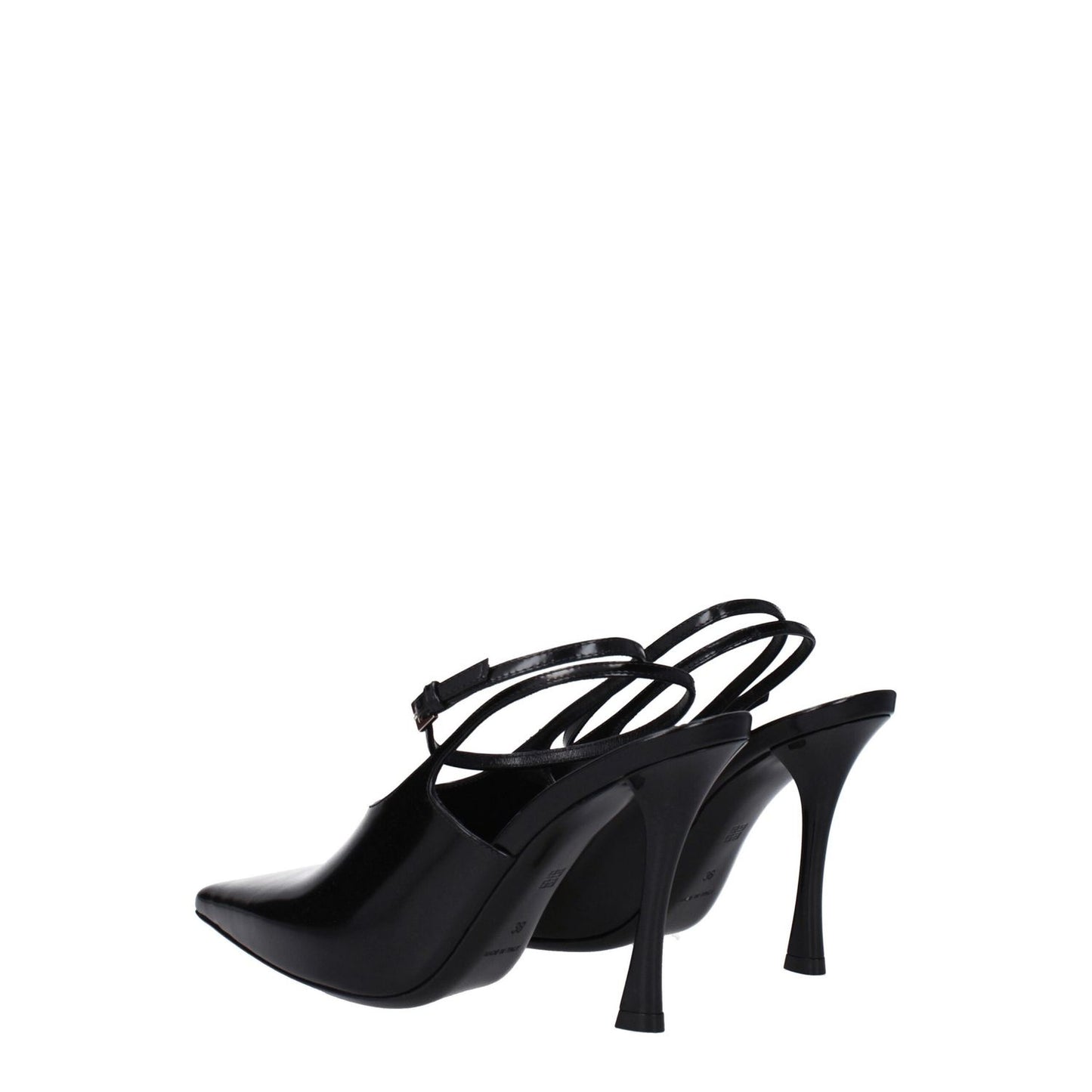 Givenchy Black Leather High Heel Pumps