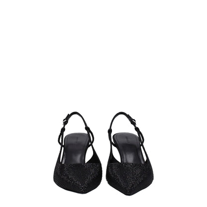 Givenchy Black Fabric High Heel Pumps
