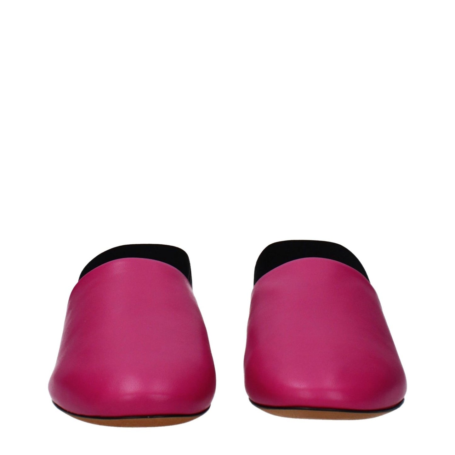 Givenchy Pink Leather Flat Sandals
